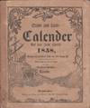 Stadt und Land Calendar 1858