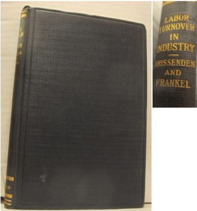 Labor Turnover in Industry.
