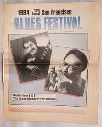 image of 1984 12th annual San Francisco blues festival; free official souvenir program, September 8_9, the great meadow, Fort Mason