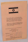 Israeli perspectives [event handbill]