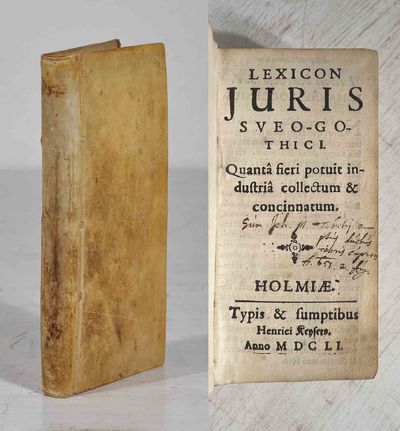 Lexicon juris sveo-gothici. Quantâ fieri potuit…