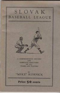 cover of The Slovak League: A Compendium History of the Slovak Baseball League
