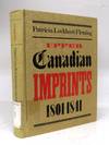 Upper Canadian Imprints, 1801-1841: A Bibliography