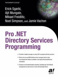 Pro . NET Directory Services Programming