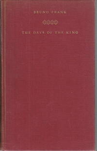 Days of the King by Frank,Bruno - 1927