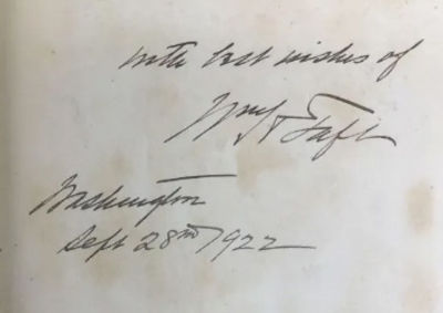 New York: Charles Scribner's Sons, 1906. First Edition. Hardcover. Evidence of bookplate removal on ...