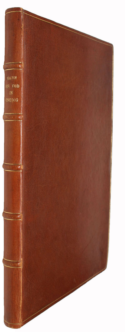 Der Tod in Venedig. Novelle. - [ONE OF 100 COPIES OF THE FIRST EDITION] (photo 3)
