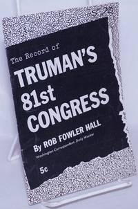 image of The Record of Truman's 81st Congress