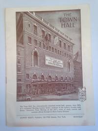 The Town Hall Program April 1955 New York