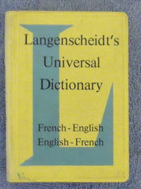 cover of Langenscheidt's Universal Dictionary French-English English-French
