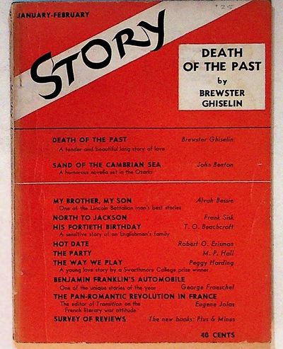 Story Magazine, January-February, 1940