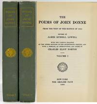 [POETRY] THE POEMS OF JOHN DONNE FROM THE TEXT OF THE EDITION OF 1633 [2 VOLUMES]