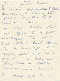 image of Archive including six letters from Patricia Hitchcock to Peter Halliday regarding