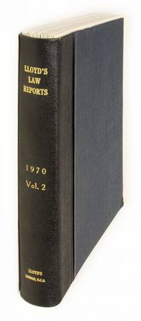 Lloyd's List Law Reports. 1970. partial Volume 2. (9 Loose parts)