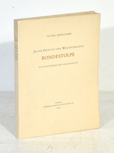 Jacob Pontus von Wulfschmidts Bondestolpe. En…