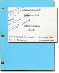 Songwriter (Original screenplay for the 1984 film) by Rip Torn (starring) Melinda Dillon - 1984 - from Royal Books, Inc. (SKU: 139836)