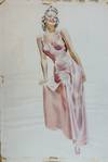 Woman in Pink Dress