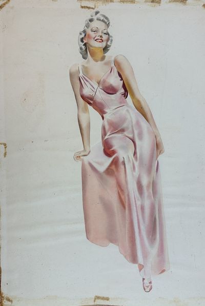 Woman in Pink Dress
