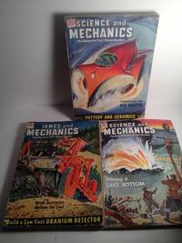 SCIENCE AND MECHANICS (Three Magazines: 8/45, 2/49, & 4/50)
