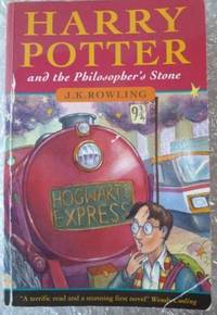 cover of Harry Potter and the Philosopher's Stone (First UK Paperback edition-First printing)