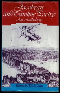 image of Jacobean and Caroline Poetry: An anthology