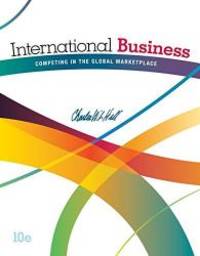 International Business: Competing in the Global Marketplace by Hill, Charles - 2014-02-10