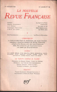 image of La nouvelle revue litteraire n° 146