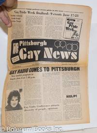 image of Pittsburgh Gay News: for the Pittsburgh area gay community; #11, Saturday, June 1, 1974: Gay Pride Issue