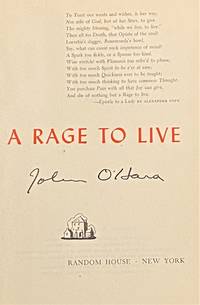 image of A Rage to Live