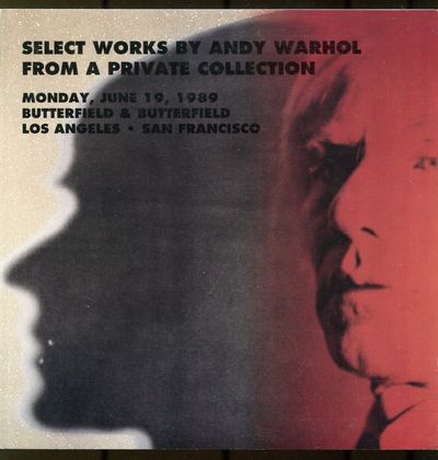 [Auction Catalog]: Select Works by Andy Warhol from a Private Collection