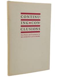 CONTINUING CONCLUSIONS
