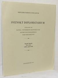 Svenskt diplomatarium. IX:1. 1366-juni 1368.