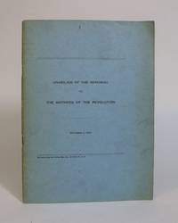 Unveiling of The Memorial to the Mothers of The Revolution by Stuyvesant et al Fish - 1921 - from Minotavros Books (SKU: 007469)