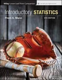 Introductory Statistics by Prem S. Mann - 2018-08-14