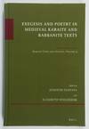 Exegesis and Poetry in Medieval Karaite and Rabbanite Texts