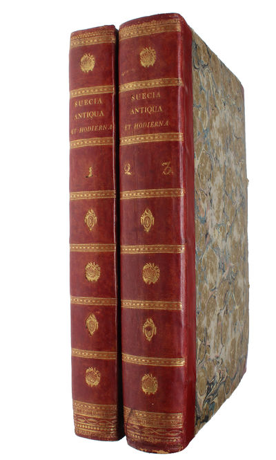 Suecia Antiqua et Hodierna. 3 parts (all). - [THE LARGEST AND MOST SUMPTUOUS SCANDINAVIAN TOPOGRAPHICAL WORK] (photo 4)