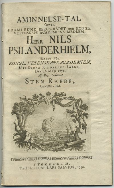 Åminnelse-tal öfver framledne bergs-rådet och…