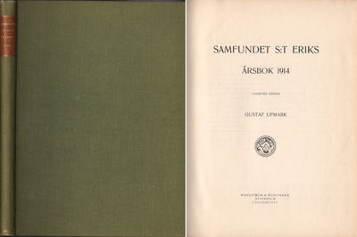 SAMFUNDET SANKT ERIKS ÅRSBOK 1914.