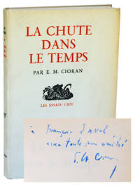 LA CHUTE DANS LE TEMPS (THE FALL INTO TIME) - REVIEW COPY, INSCRIBED