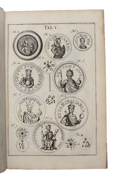 De veteribus Germanorum aliarumque Nationum Sigillis, eorumque usu et praestantia, Syntagma Historicum, in quo cum de re sigillari in universum agitur, tum imprimis sigilla imperatorum, regum, principum comitum, nobilium, civitatum, item pontificum, e... - [EARLY WORK ON SEALS] (photo 7)