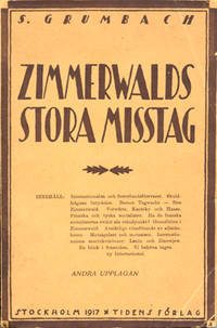 Zimmerwalds stora misstag.