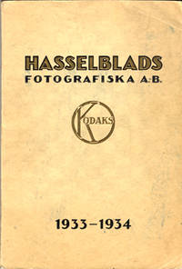Huvudkatalog 1933-1934 från Hasselblads…