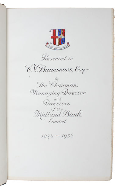 A Hundred Years of Joint Stock Banking. With a Foreword by The Right Honourable Reginald McKenna. (photo 2)