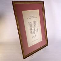 [BROADSIDE] [SPECIAL PRESS] AN EVYL AT THE COLLEDG.  HARVARD COLLEGE