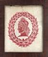 Jacquard Portrait of Lady Liberty (Columbia)