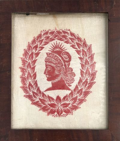 Jacquard Portrait of Lady Liberty (Columbia)