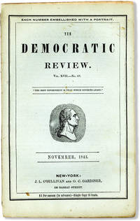 A Dialogue" [in] The United States Magazine, and Democratic Review vol. XVII, no. 89 [November 1845]