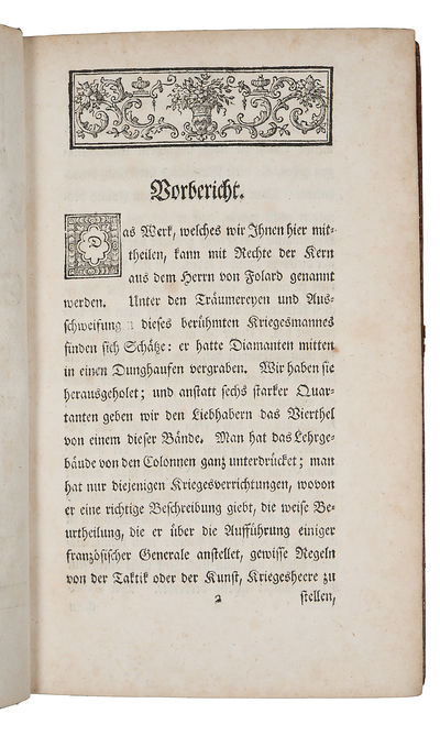 Kern aus des Ritters Herrn von Folard Erklärungen über die Geschichte des Polybius, zum Gebrauche eines Officiers. Von hoher Hand. Aus dem Französischen übersetzt. (photo 3)