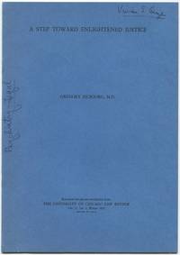 (Offprint): A Step Towards Enlightened Justice