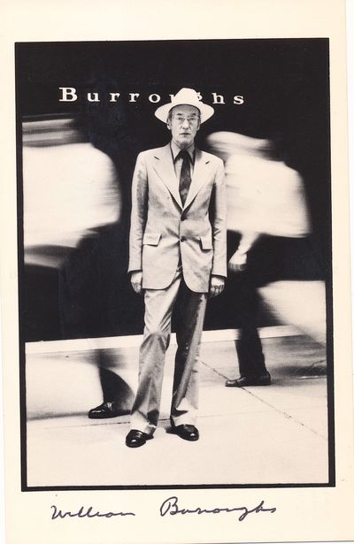 Burroughs, Ginsberg, Orlovsky Post Card Photographs Signed